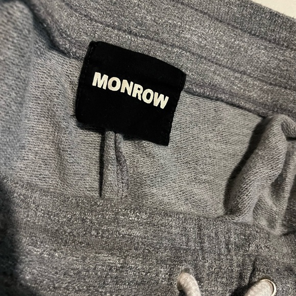 Monrow super soft color block sweats size xs - Picture 2 of 2
